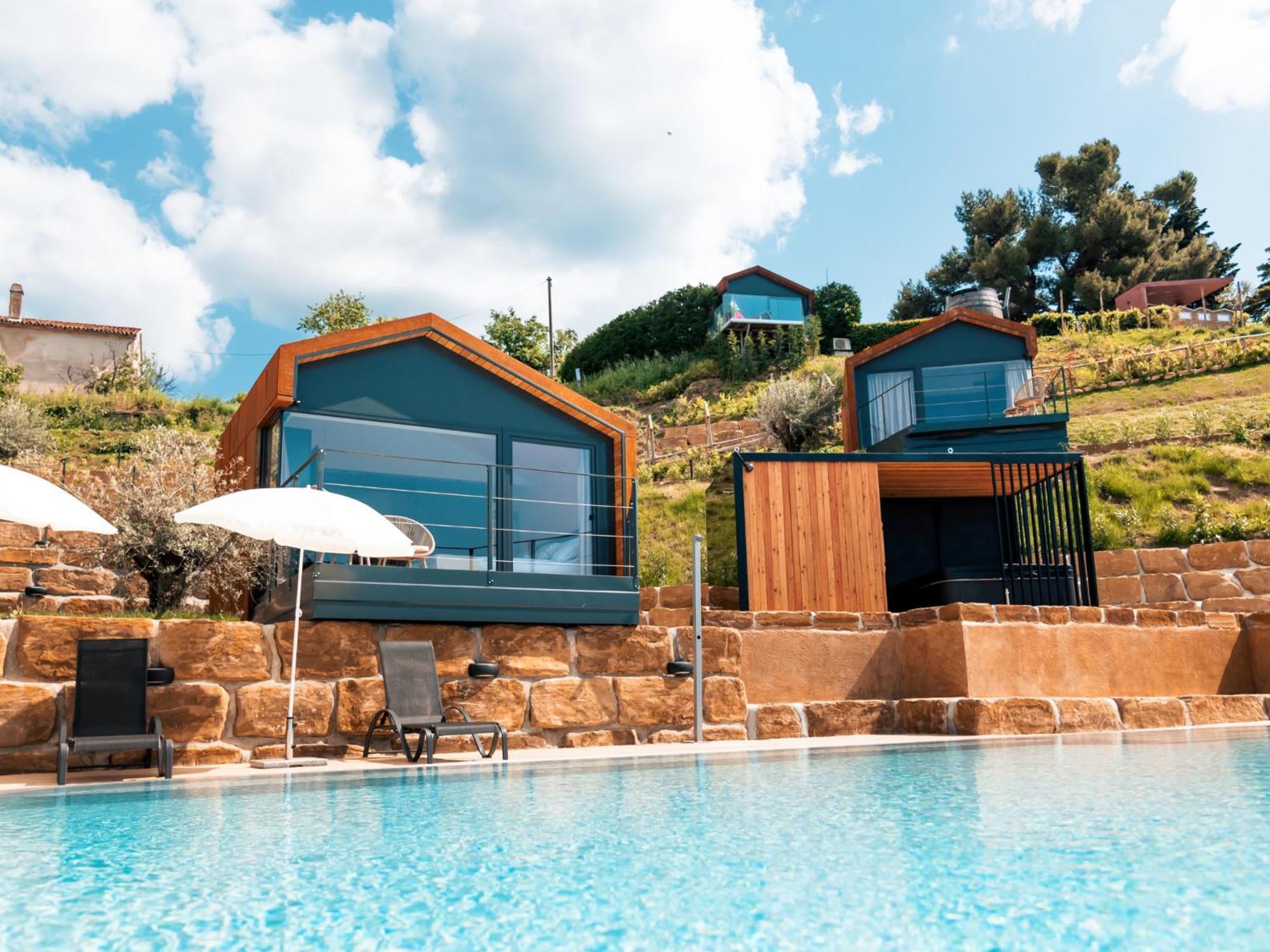 Wine Paradise - Glamping Resort Marezige Esterno foto